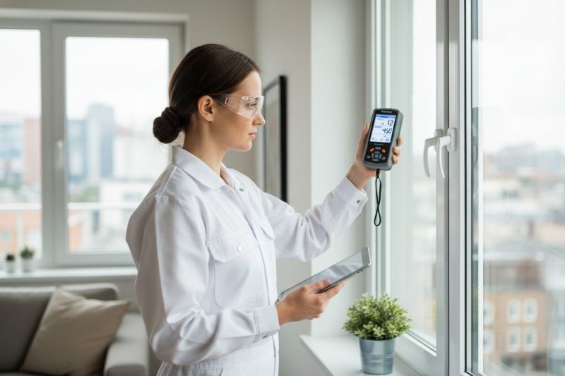 Local Residential Air Testing pros at work