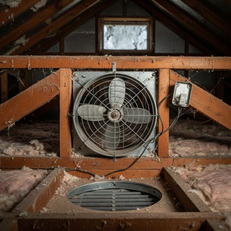 Attic Fan Replacement in Prescott Valley, AZ